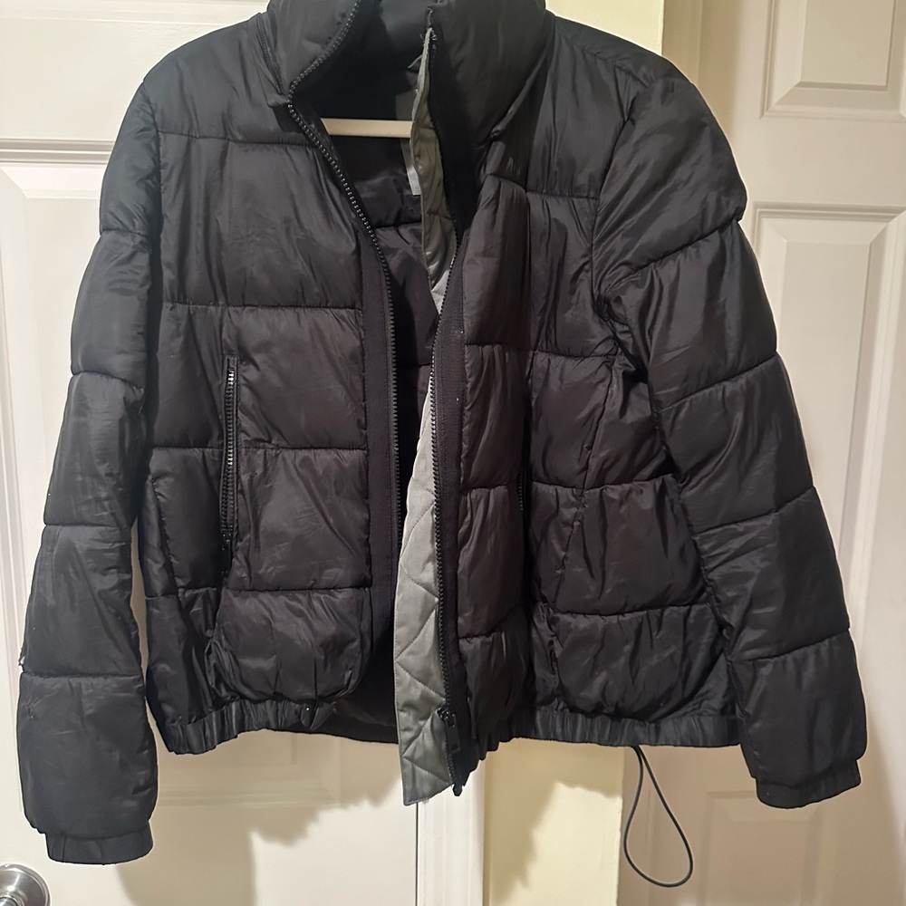 Zara Black Puffer Jacket